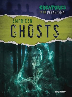cover image of American Ghosts